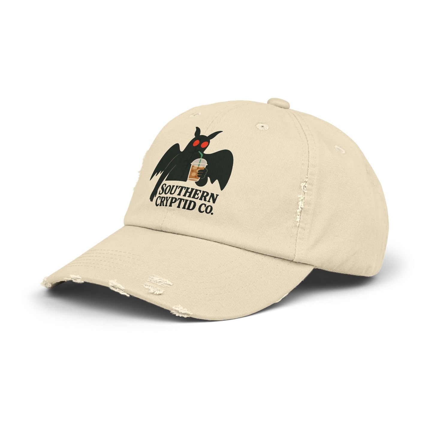 Mothman Distressed Cap