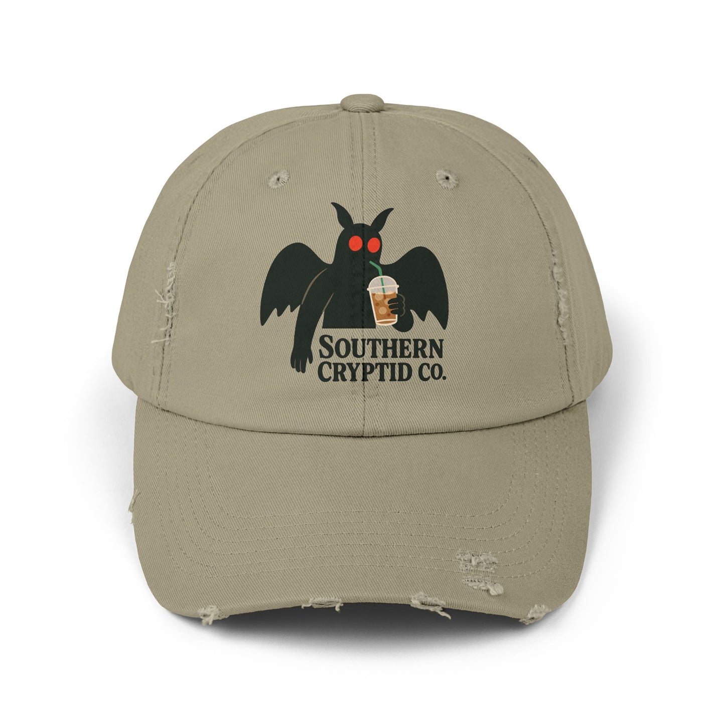 Mothman Distressed Cap
