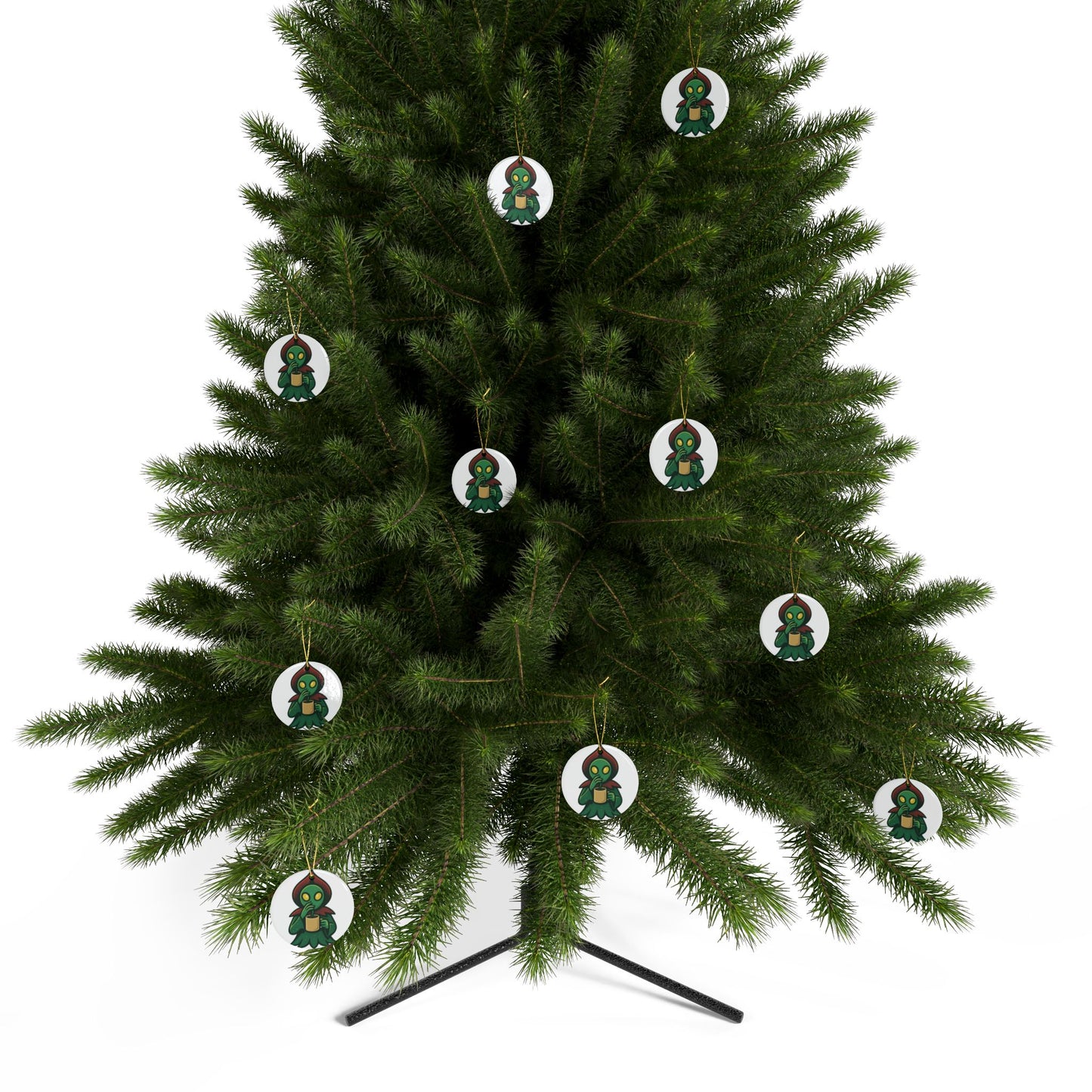 Flatwoods Monster Ceramic Ornament