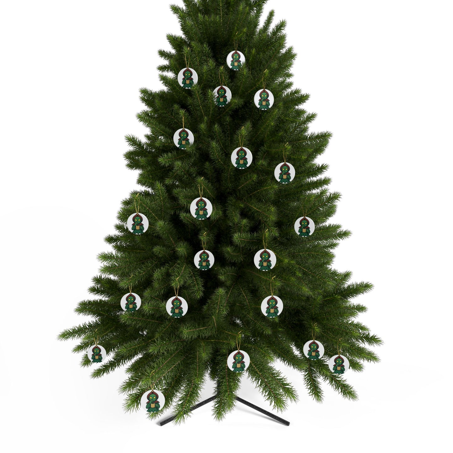 Flatwoods Monster Ceramic Ornament