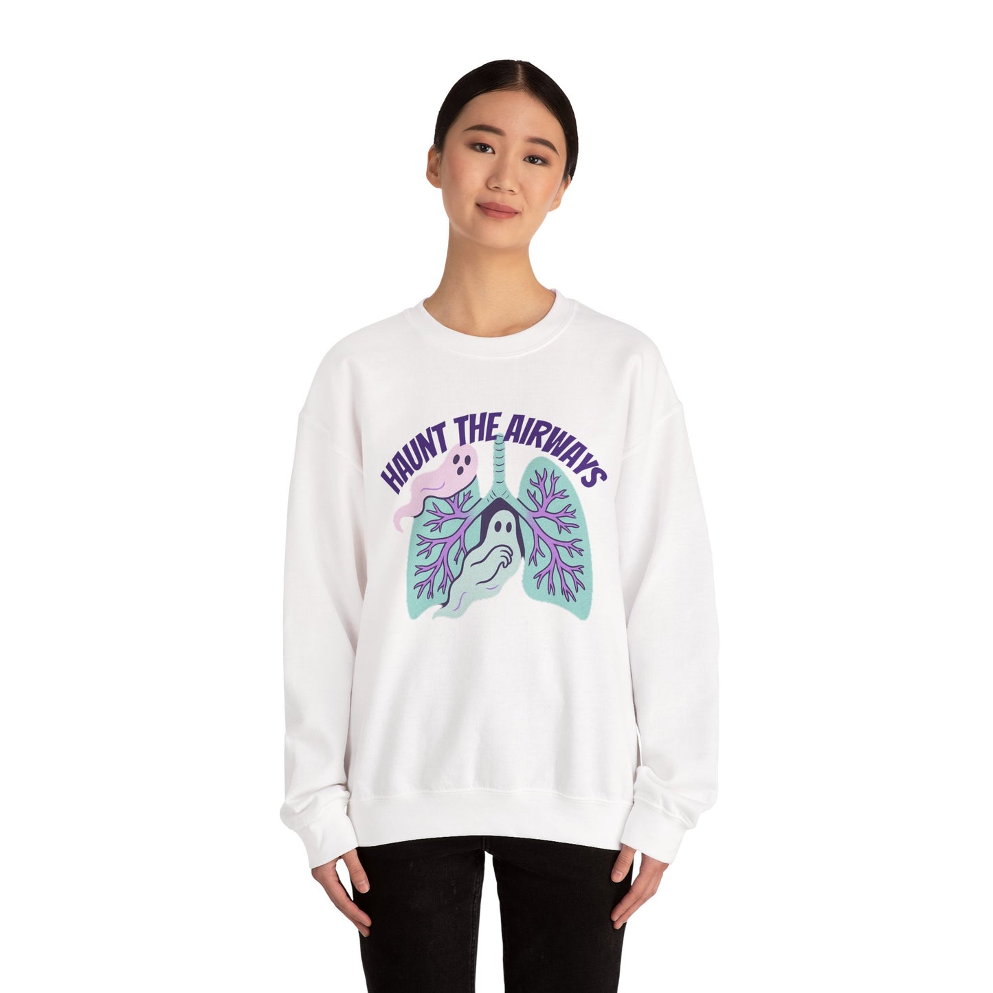 Ghostly Lung Crewneck Sweatshirt