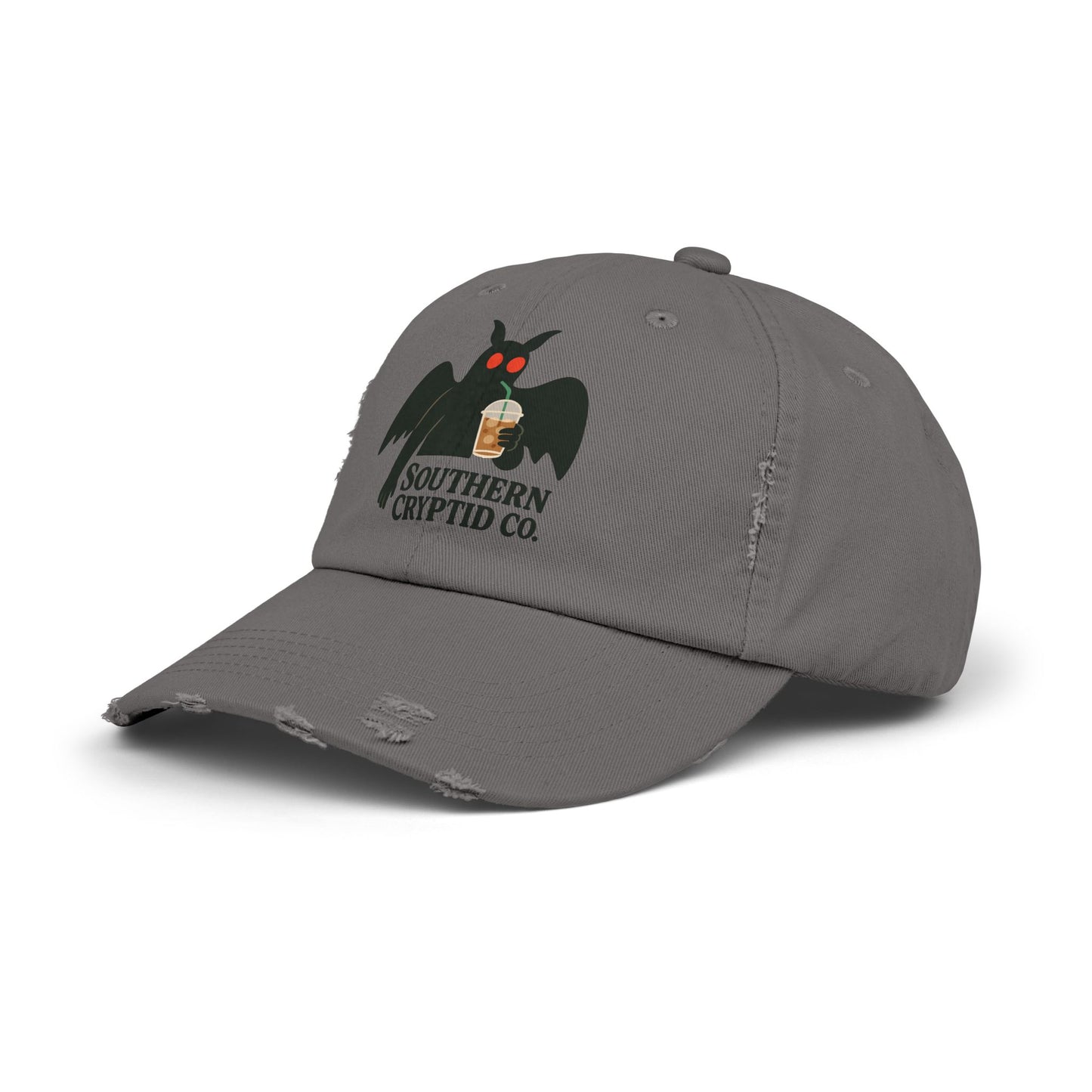 Mothman Distressed Cap
