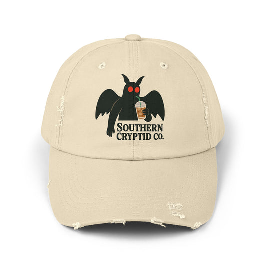 Mothman Distressed Cap
