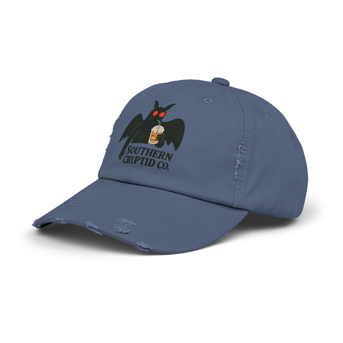 Mothman Distressed Cap