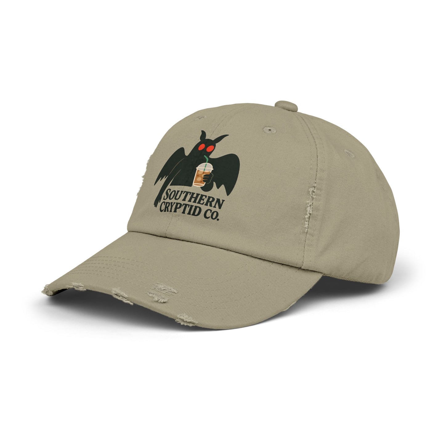 Mothman Distressed Cap