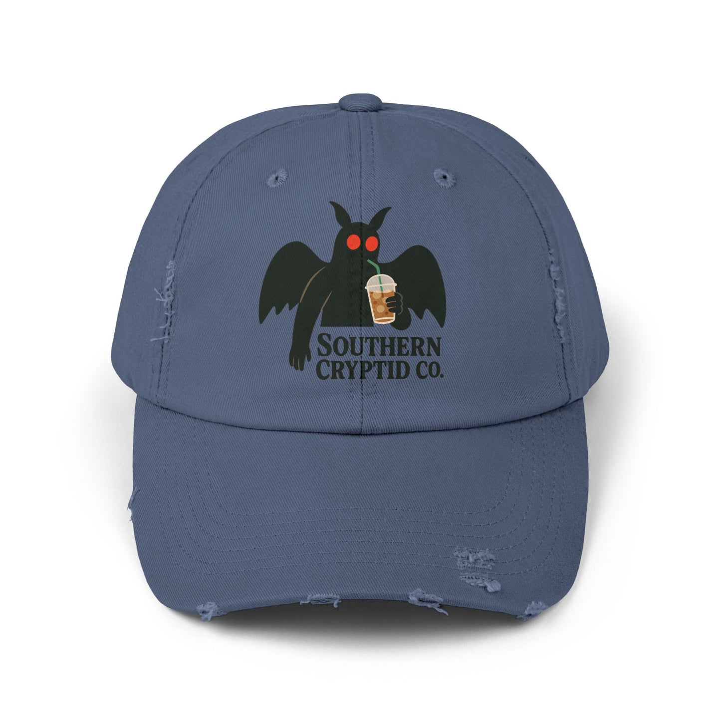 Mothman Distressed Cap