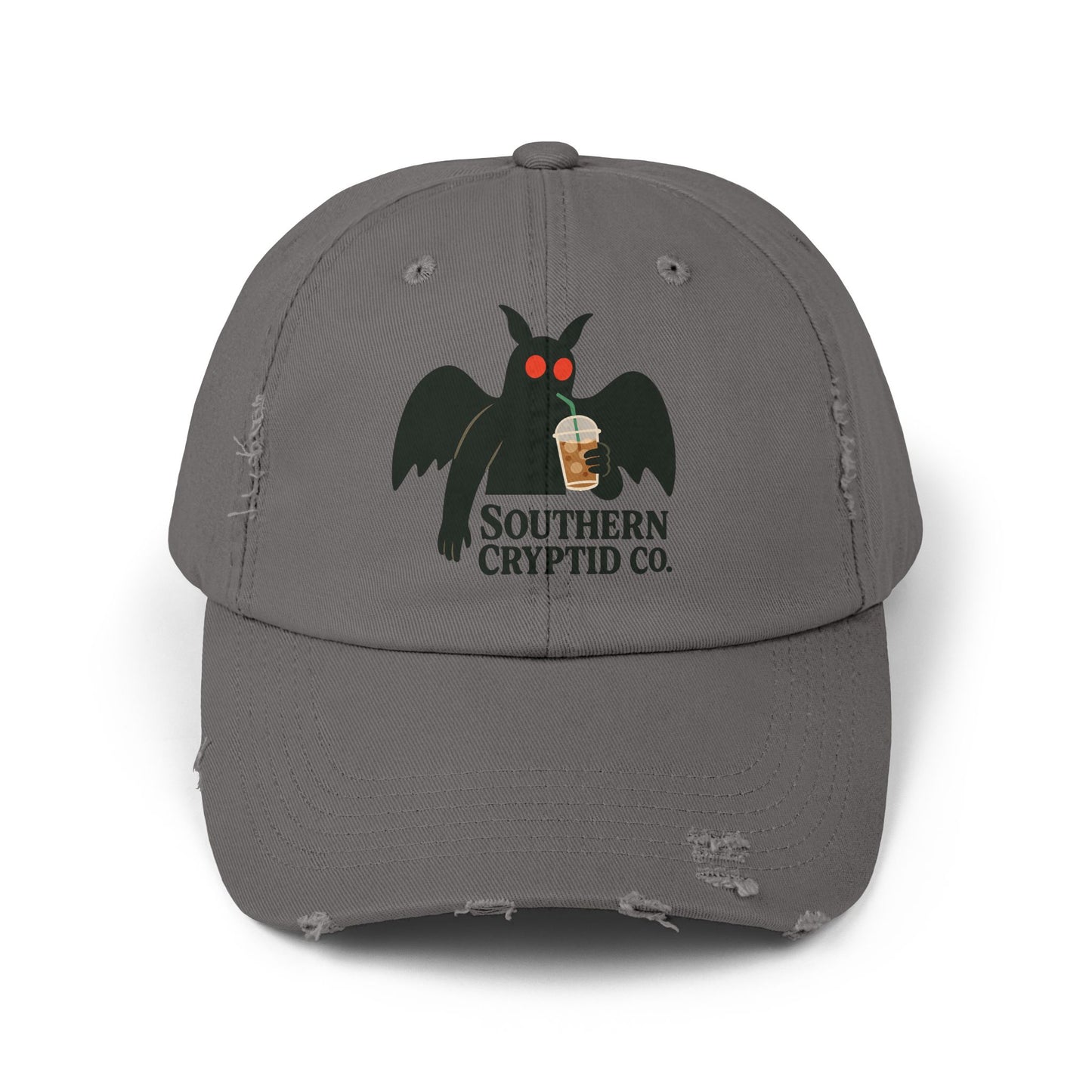 Mothman Distressed Cap