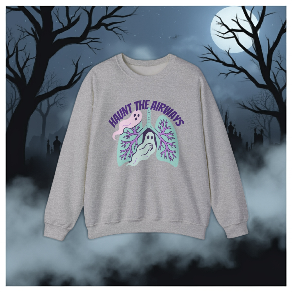 Ghostly Lung Crewneck Sweatshirt